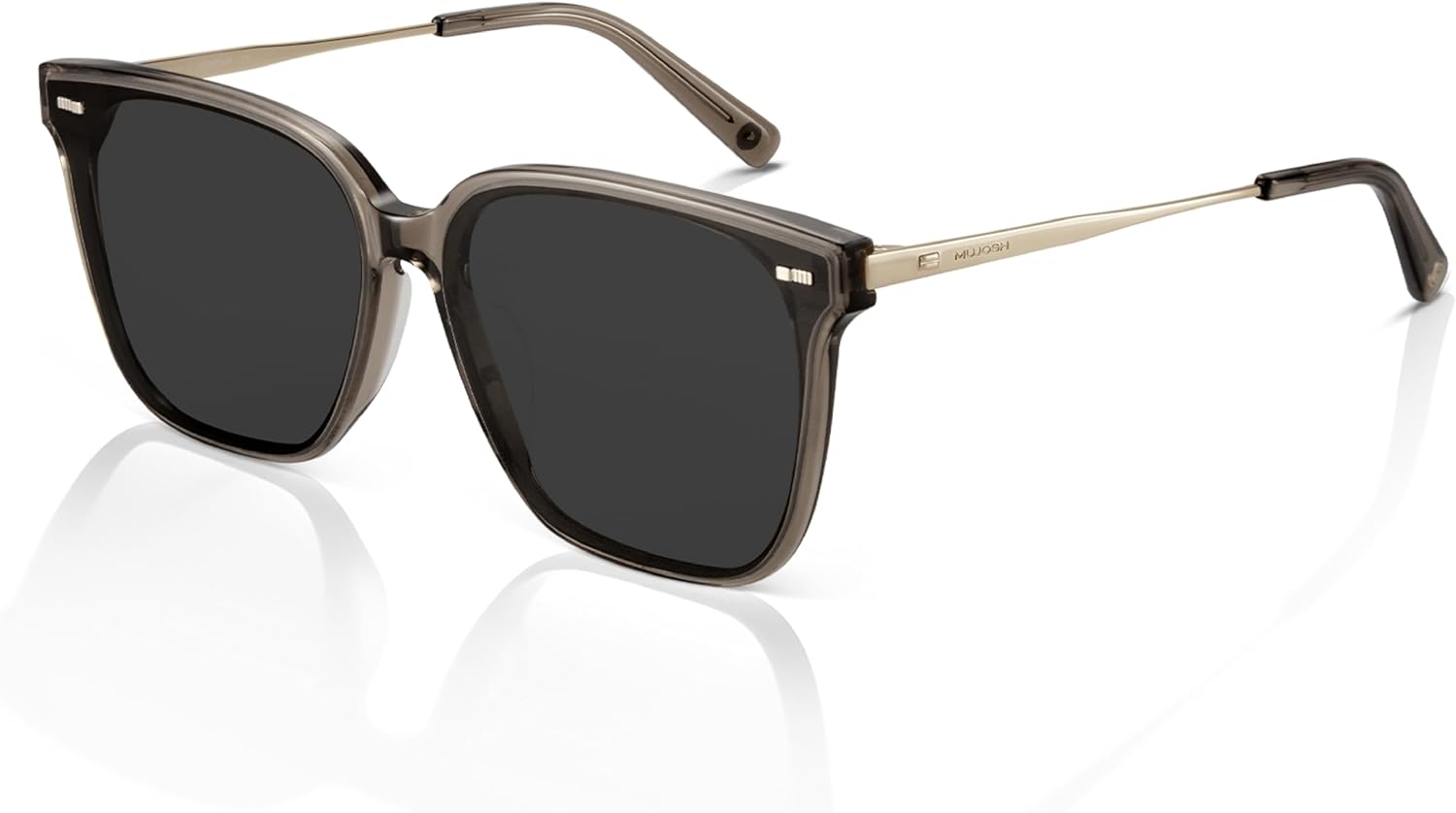 Минималистичные квадратные поляризованные солнцезащитные очки MUJOSH для женщин и мужчин, модные бесшовные плоские солнцезащитные очки, бренд EssilorLuxottica, Walnut Brown/Pure Gray Polarized
Минималистичные квадратные поляризованные солнцезащитные очки MUJOSH для женщин и мужчин, модные бесшовные плоские солнцезащитные очки, бренд EssilorLuxottica, Walnut Brown/Pure Gray Polarized