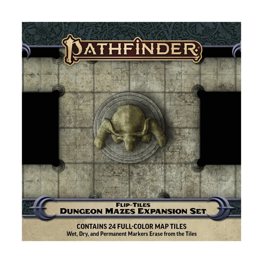 Flip-Tiles — набор расширения «Лабиринты подземелий», Pathfinder Roleplaying Game (2nd Edition) - Flip-Mats & Flip-Tiles
Flip-Tiles — набор расширения «Лабиринты подземелий», Pathfinder Roleplaying Game (2nd Edition) - Flip-Mats & Flip-Tiles
