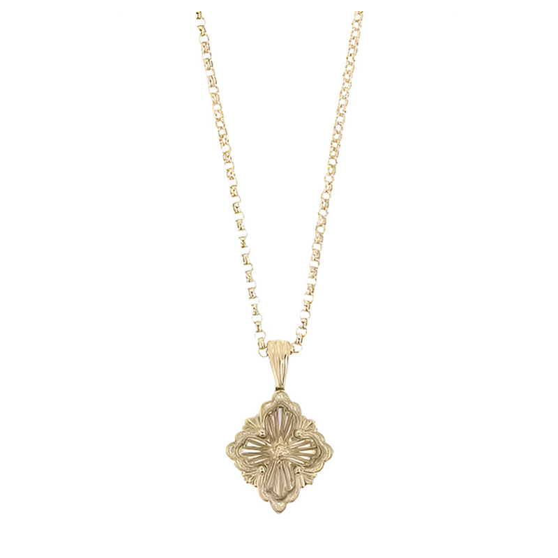 BUCCELLATI Оперная коллекция тюля Карат золотое ожерелье с белым перламутром для женщин
BUCCELLATI Оперная коллекция тюля Карат золотое ожерелье с белым перламутром для женщин