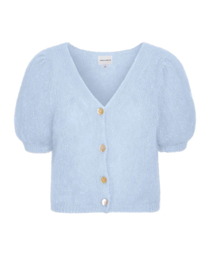 Светло-Голубой кардиган с V-образным вырезом. Americandreams, синий
Светло-Голубой кардиган с V-образным вырезом. Americandreams, синий