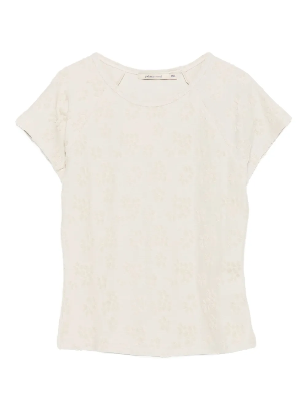 Топ с цветочным узором и короткими рукавами Paloma Wool, нейтральный
Топ с цветочным узором и короткими рукавами Paloma Wool, нейтральный