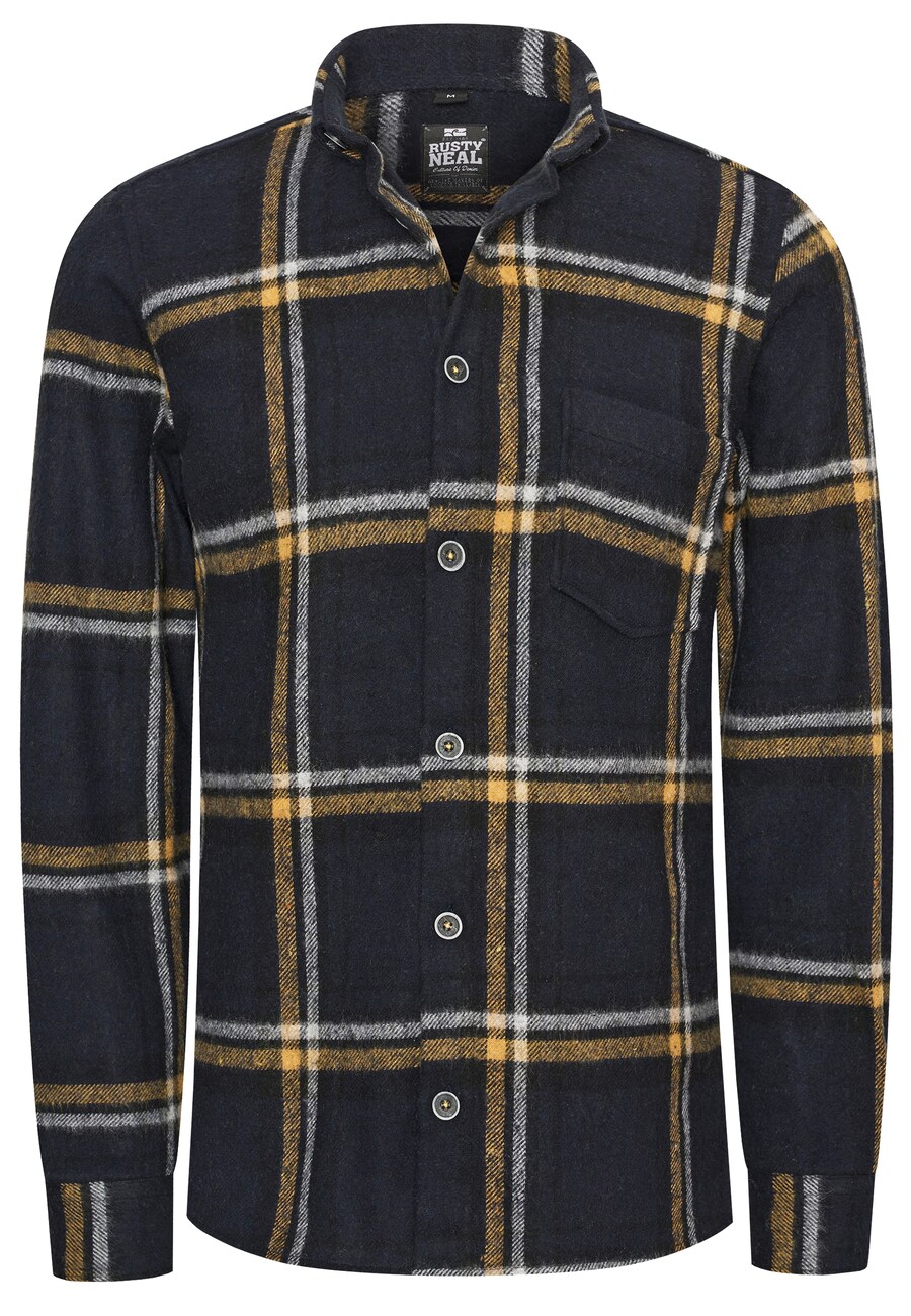 Рубашка Slim Fit на пуговицах Rusty Neal, Black denim
Рубашка Slim Fit на пуговицах Rusty Neal, Black denim