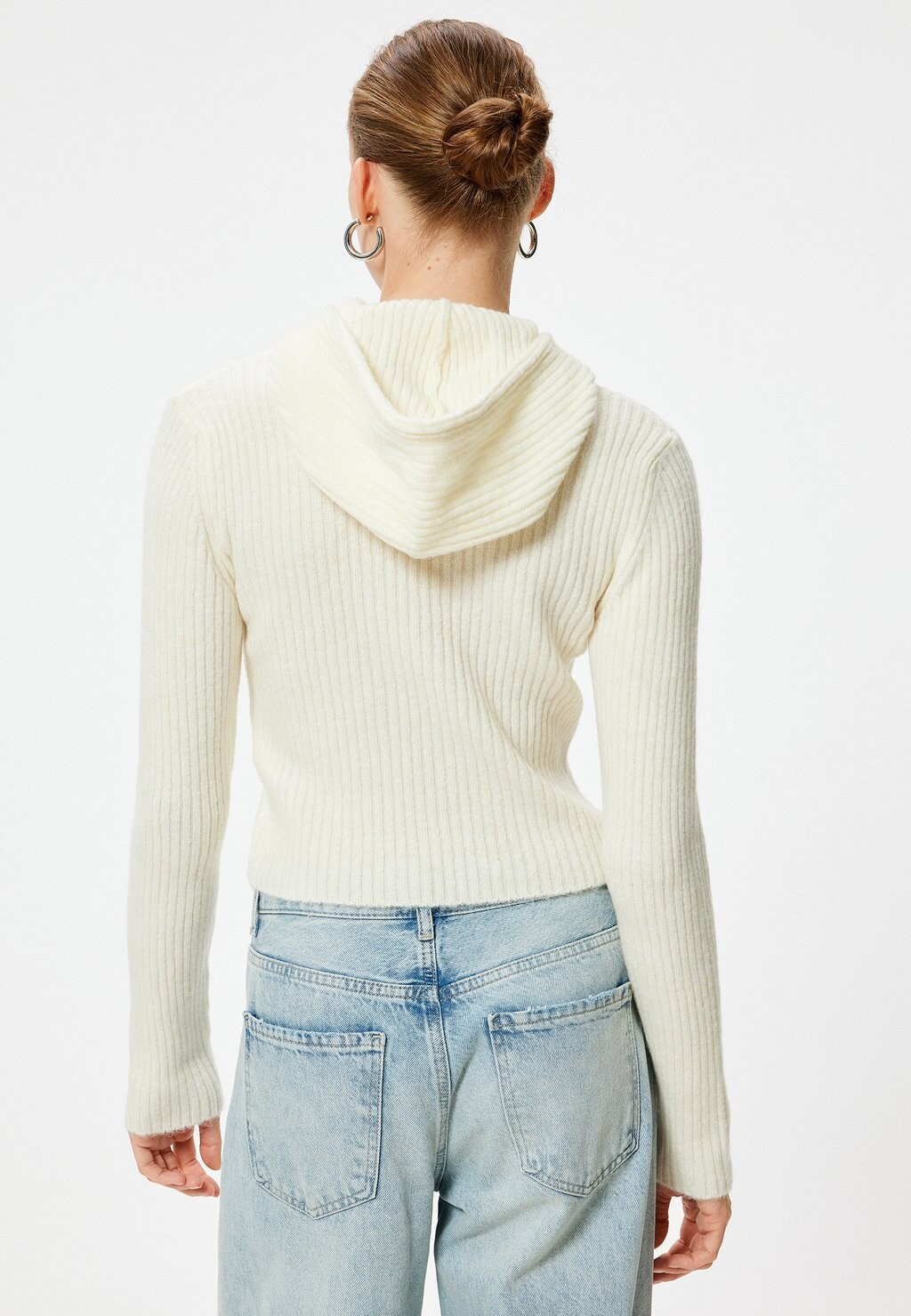 Толстовка с капюшоном Koton, белый
Толстовка с капюшоном Koton, белый