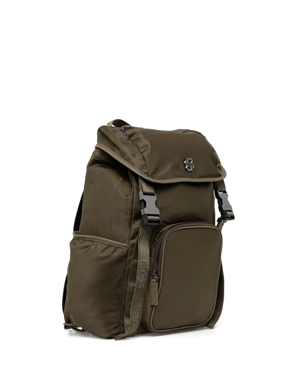 Рюкзак с логотипом и пряжками BOSS, зеленый
Рюкзак с логотипом и пряжками BOSS, зеленый