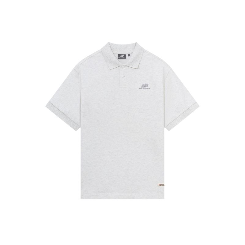 Футболка поло мужская светло-серая New Balance
Футболка поло мужская светло-серая New Balance