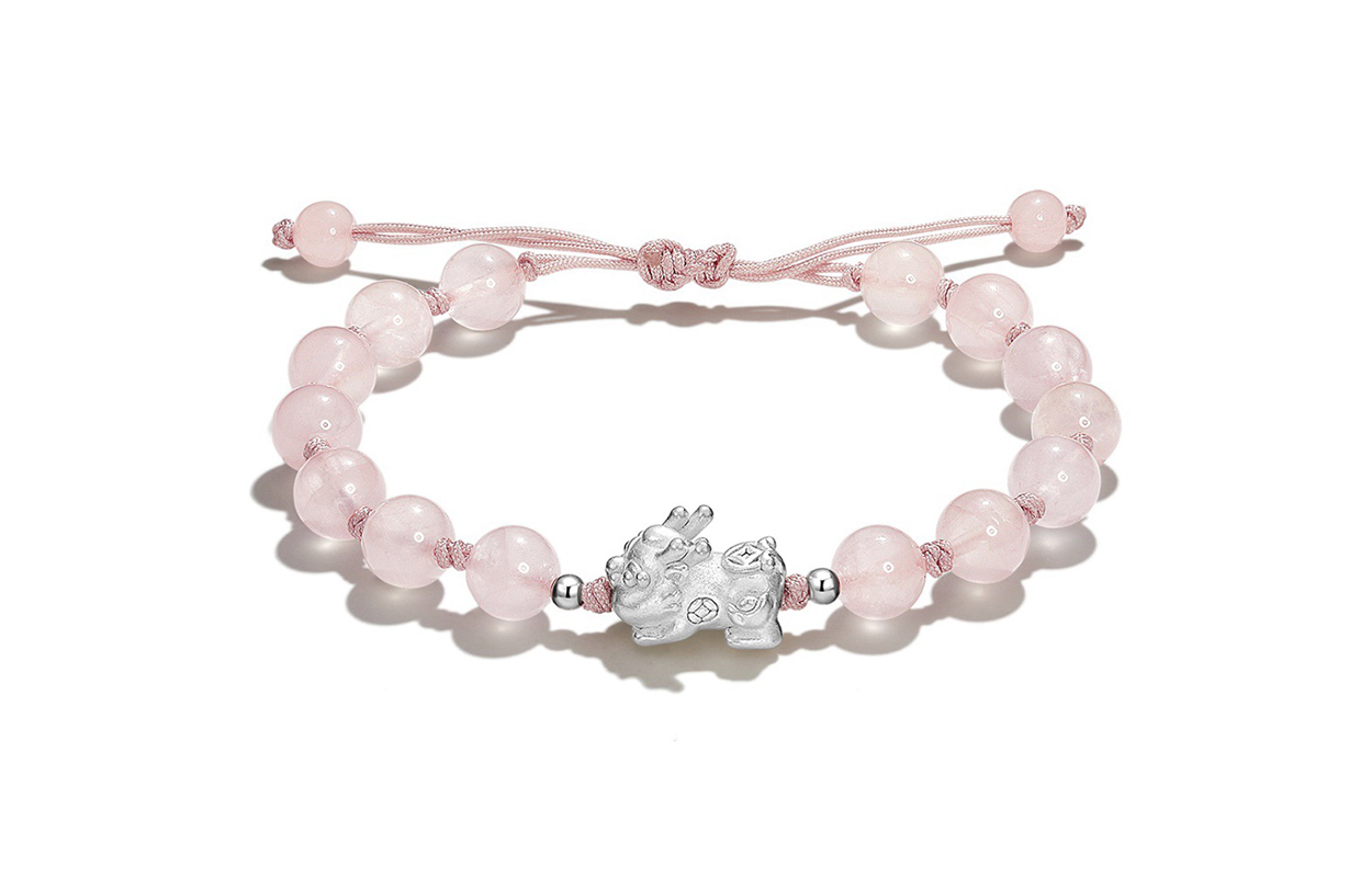 Браслеты из клубничного кварца и обсидиана unisex West Island, розовый
Браслеты из клубничного кварца и обсидиана unisex West Island, розовый