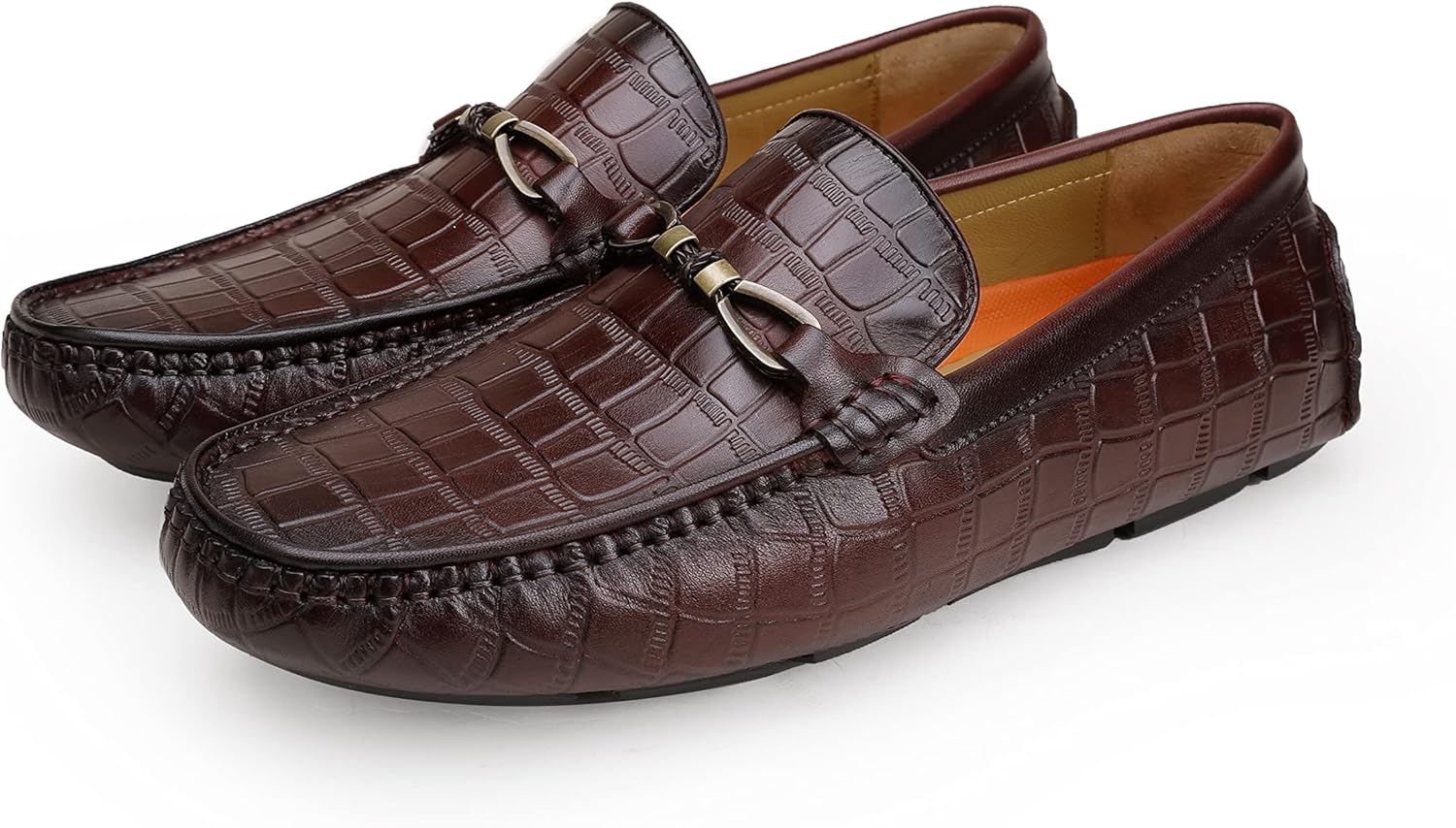 Мужские лоферы из натуральной кожи с тиснением под крокодила, мягкие слипоны и повседневной носки Golden Coxes Family, красный
Мужские лоферы из натуральной кожи с тиснением под крокодила, мягкие слипоны и повседневной носки Golden Coxes Family, красный