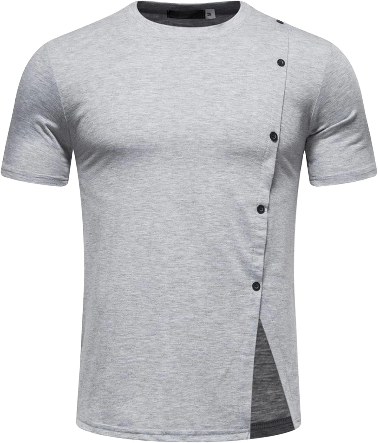 Мужская футболка с кнопками и разрезом по низу Maiyifu-GJ
Мужская футболка с кнопками и разрезом по низу Maiyifu-GJ