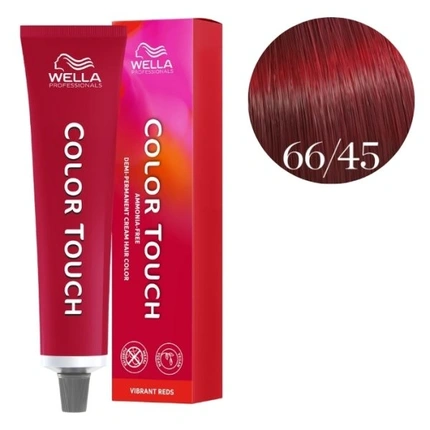 Color Touch Яркие красные 66/45 - 60 мл Wella
Color Touch Яркие красные 66/45 - 60 мл Wella