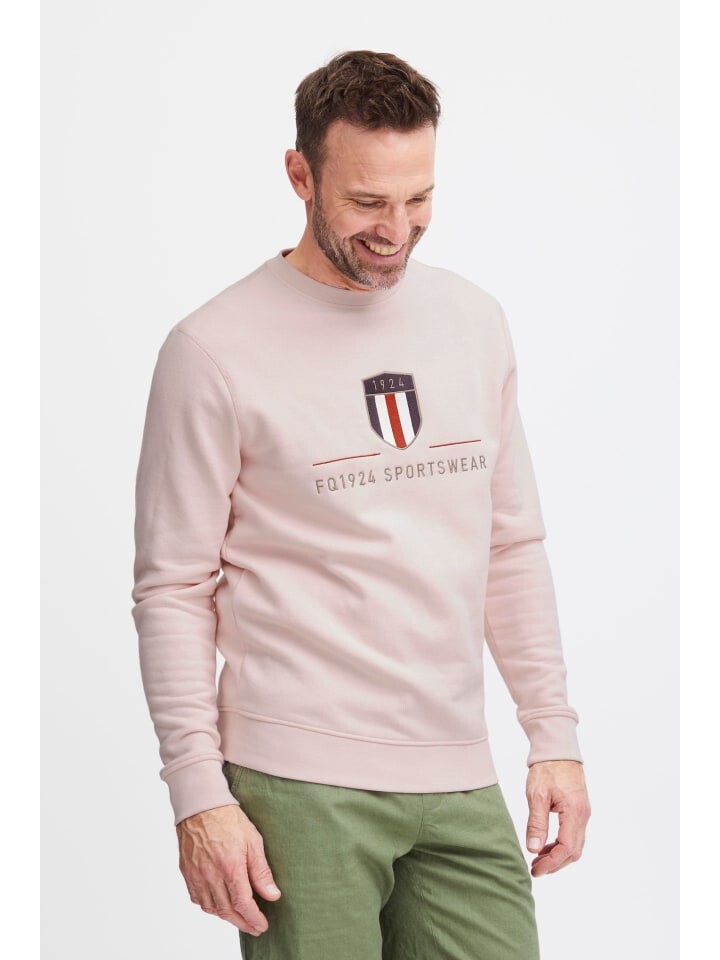 Толстовка FQ1924 Sweatshirt FQWilliam logo crewneck 21900659 Cooler Pullover mit Logo-Detail, розовый 
Толстовка FQ1924 Sweatshirt FQWilliam logo crewneck 21900659 Cooler Pullover mit Logo-Detail, розовый