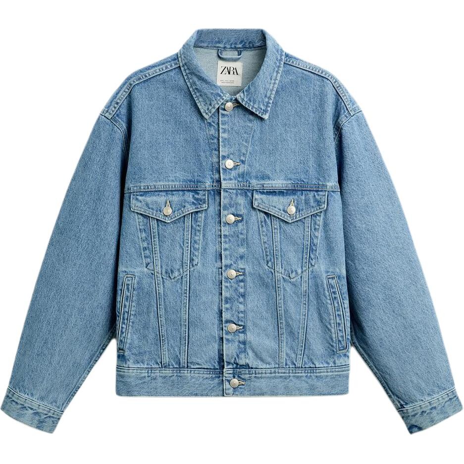 Джинсовая куртка мужская светло-синий Zara
Джинсовая куртка мужская светло-синий Zara