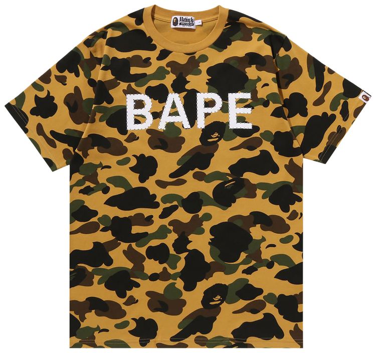 Футболка BAPE 1st Camo Bape Rhinestone Tee, желтый
Футболка BAPE 1st Camo Bape Rhinestone Tee, желтый