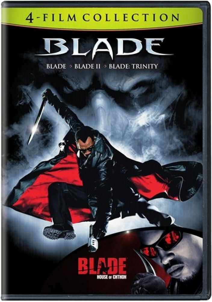 Диск DVD Blade 4-Film Collection
Диск DVD Blade 4-Film Collection