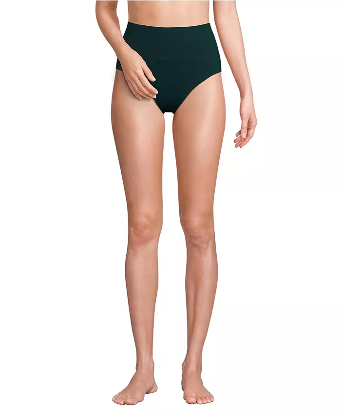 Женские высокие бикини-трусы Pinchless без боковых швов Lands' End, зеленый
Женские высокие бикини-трусы Pinchless без боковых швов Lands' End, зеленый