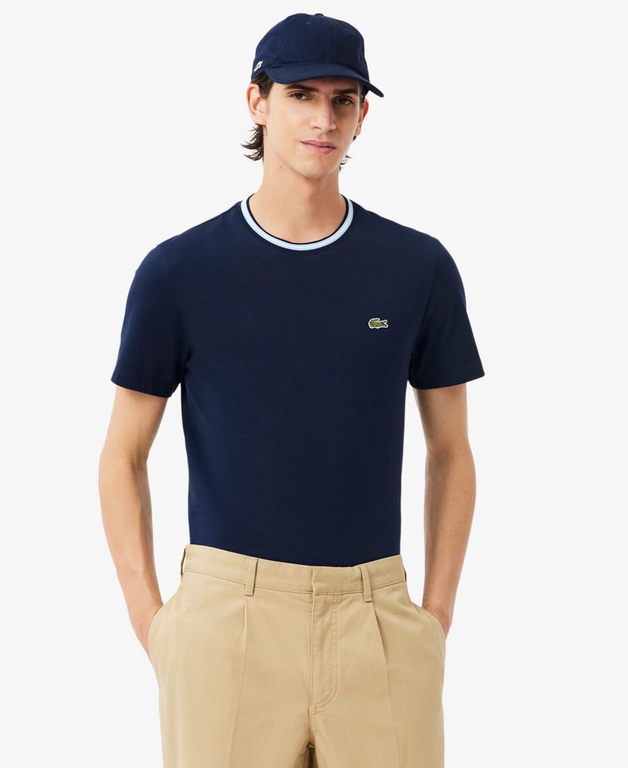 Мужская футболка с коротким рукавом стандартного кроя Lacoste, Navy Blue
Мужская футболка с коротким рукавом стандартного кроя Lacoste, Navy Blue