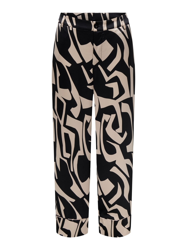 Тканевые брюки ONLY, черный
Тканевые брюки ONLY, черный