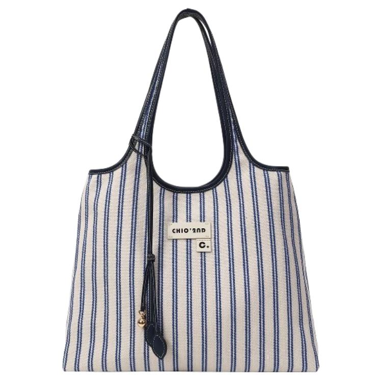 PAYOT Холщовая сумка через плечо в полоску голубого цвета, Stripe Blue
PAYOT Холщовая сумка через плечо в полоску голубого цвета, Stripe Blue