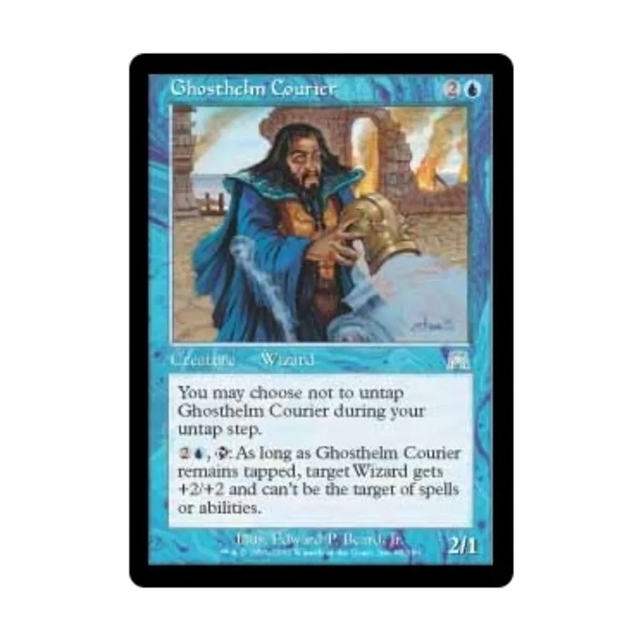 CCG Курьер Призрачного Шлема (U), MTG - Onslaught
CCG Курьер Призрачного Шлема (U), MTG - Onslaught