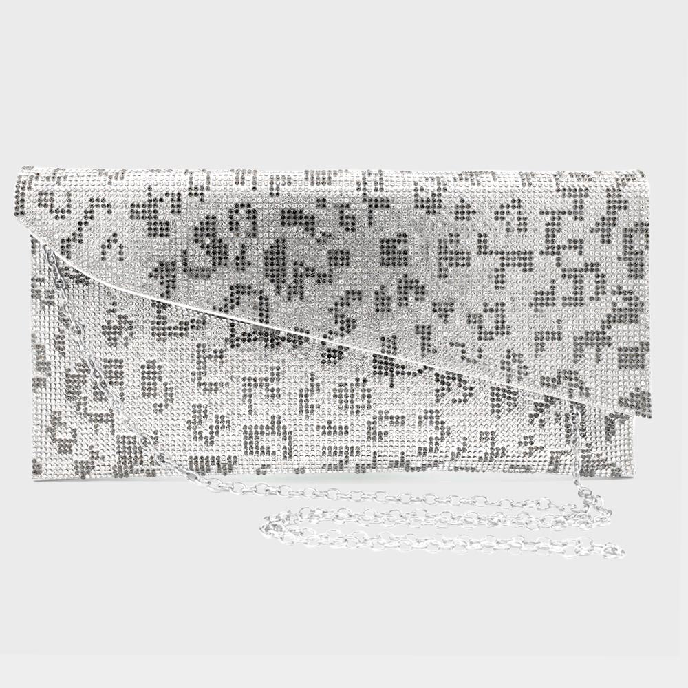 Блестящая леопардовая вечерняя сумочка-клатч через плечо FASHNZFAB
Блестящая леопардовая вечерняя сумочка-клатч через плечо FASHNZFAB