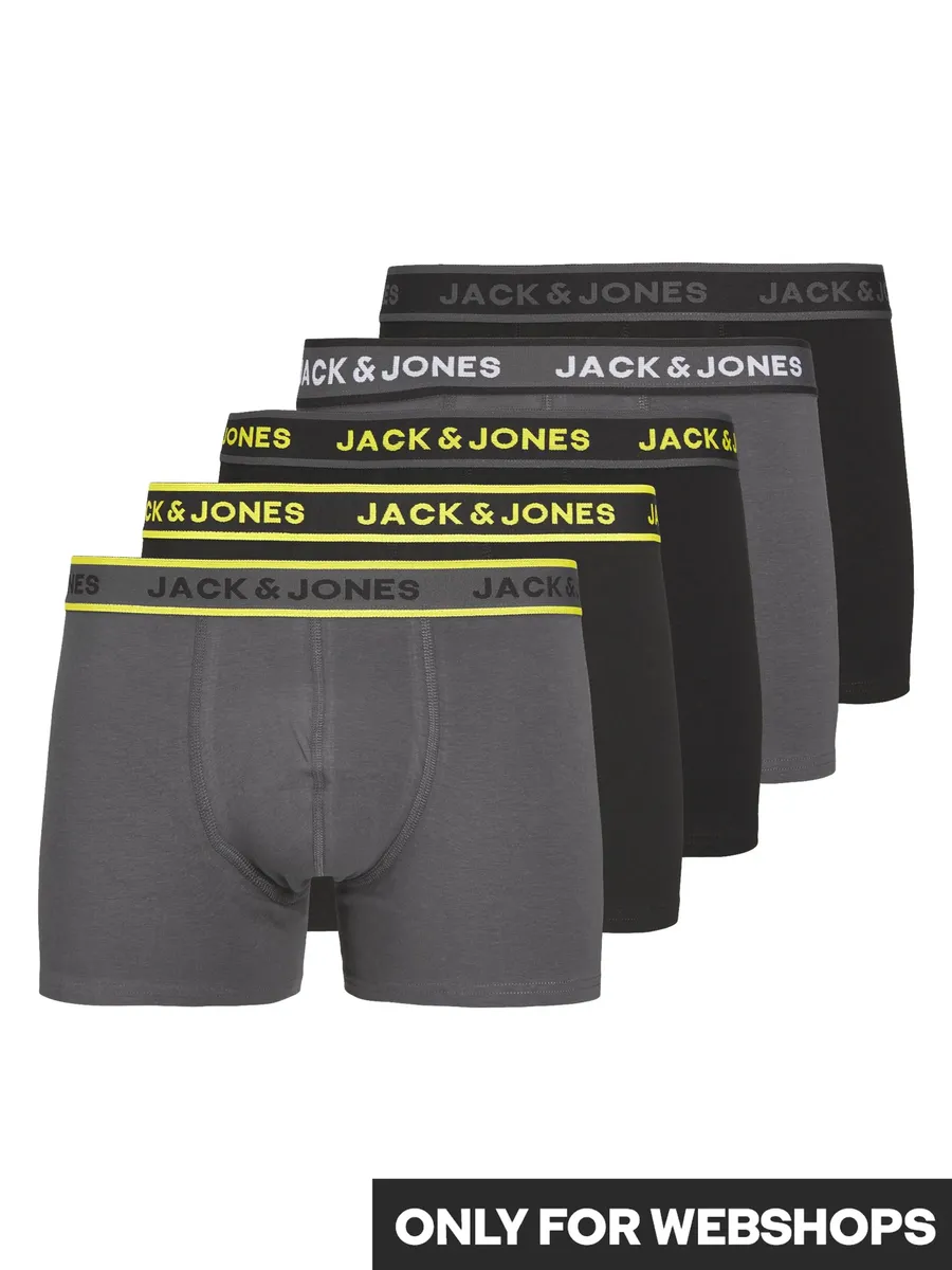 Трусы-боксеры Jack & Jones "JACSPEED SOLID TRUNKS 5 PACK" (упаковка, 5 шт.), черный
Трусы-боксеры Jack & Jones "JACSPEED SOLID TRUNKS 5 PACK" (упаковка, 5 шт.), черный