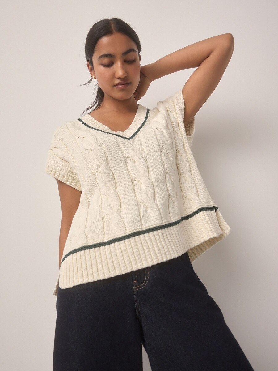 Вязаный топ Next, экрю
Вязаный топ Next, экрю