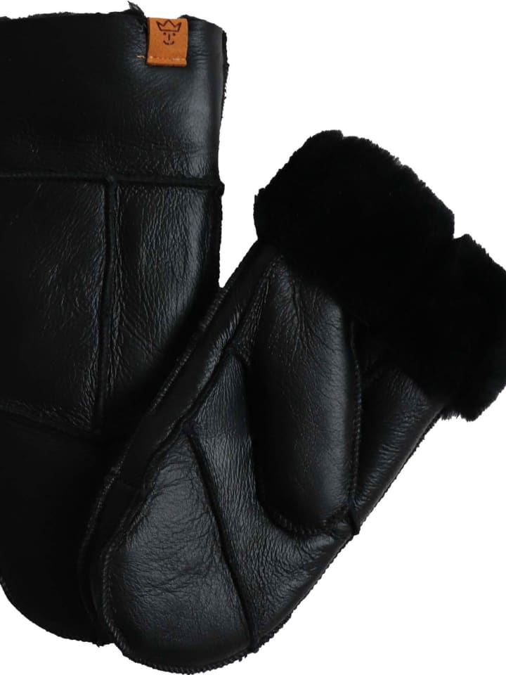 Kaiser Naturfellprodukte Варежки из овечьей кожи "Наппа" черного цвета
Kaiser Naturfellprodukte Варежки из овечьей кожи "Наппа" черного цвета