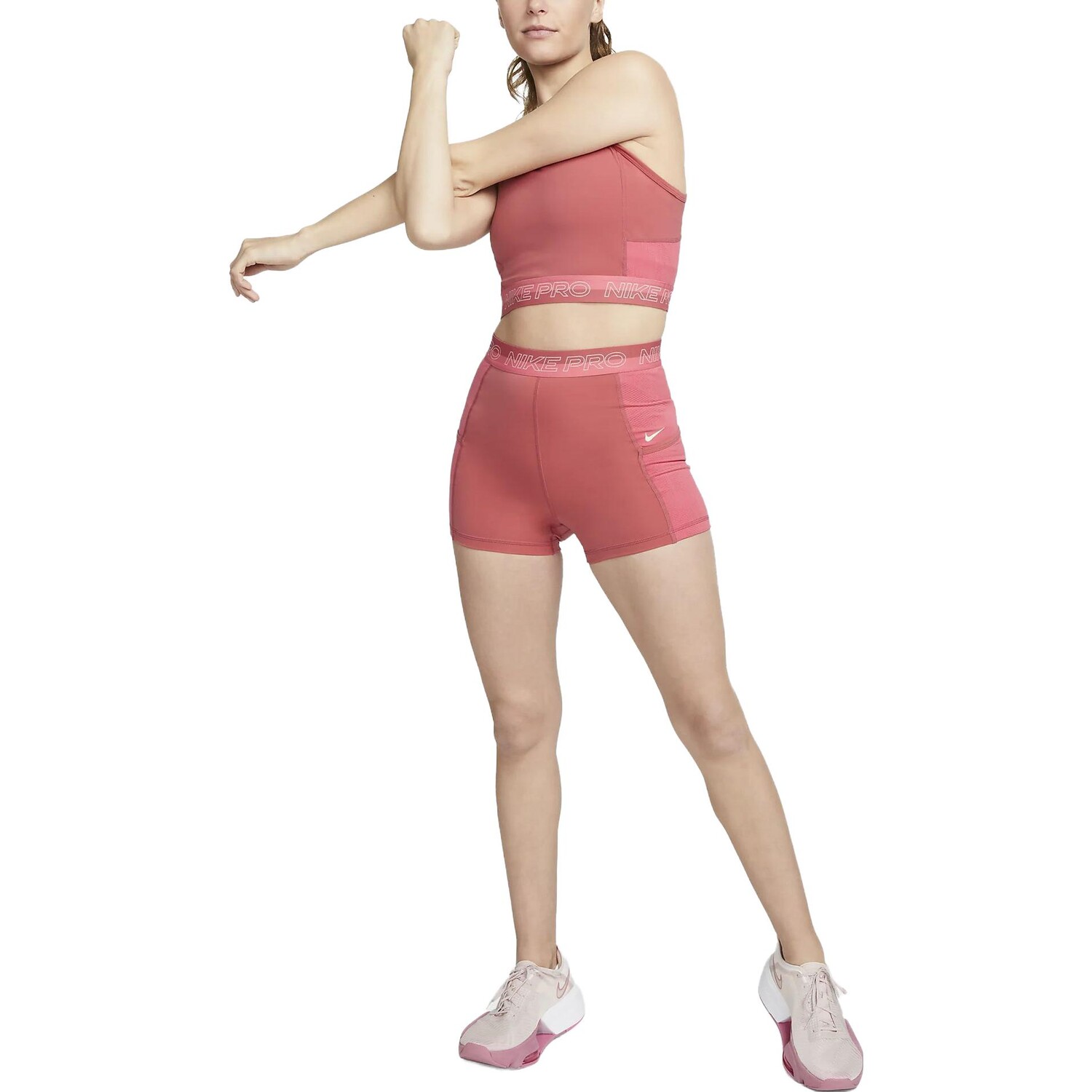 Спортивные шорты женские розовые Nike
Спортивные шорты женские розовые Nike