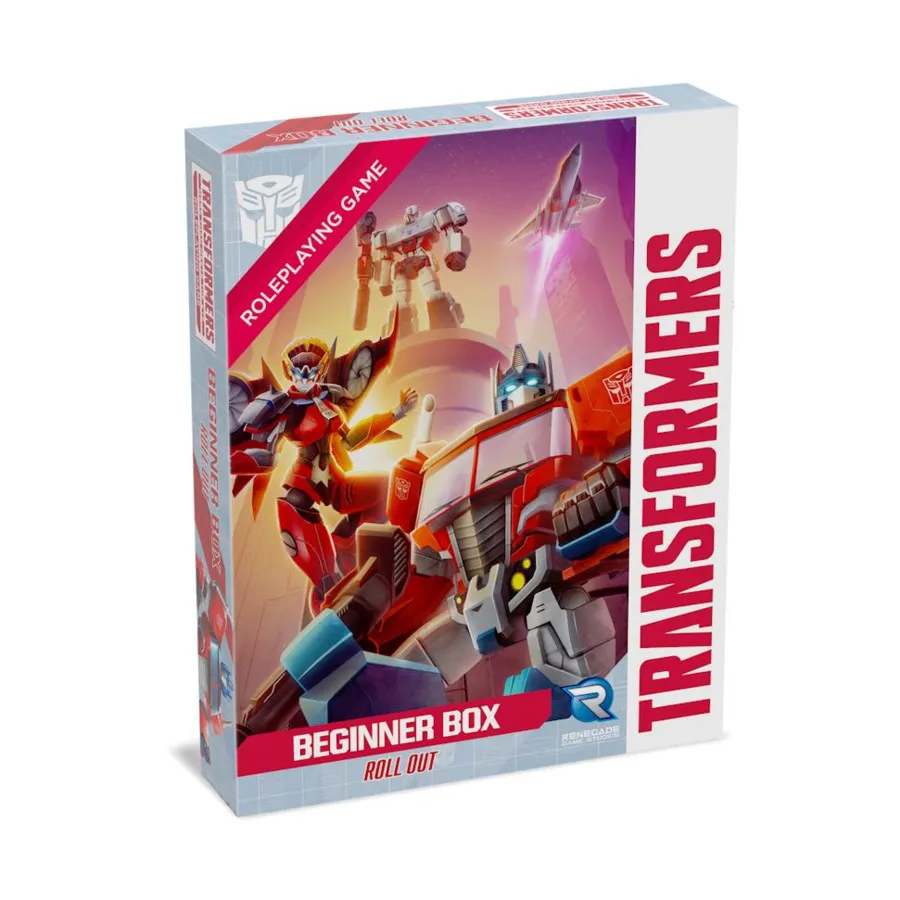 Бокс-сет Transformers RPG Beginner Box - Roll Out, Role Playing Games (Renegade Game Studios)
Бокс-сет Transformers RPG Beginner Box - Roll Out, Role Playing Games (Renegade Game Studios)
