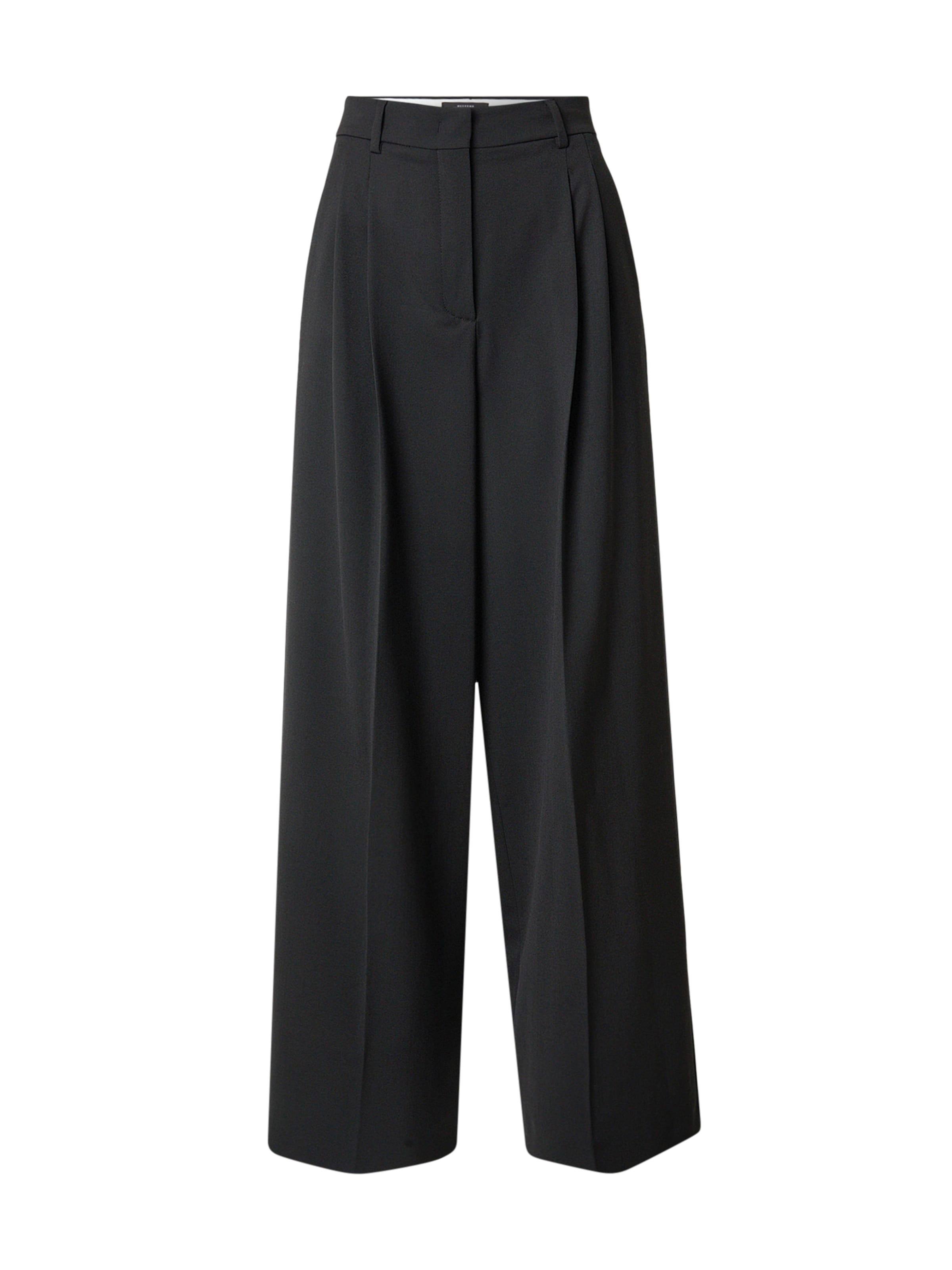 Weekend Max Mara Широкие брюки 'DASTA' с плиссировкой спереди в черном цвете
Weekend Max Mara Широкие брюки 'DASTA' с плиссировкой спереди в черном цвете