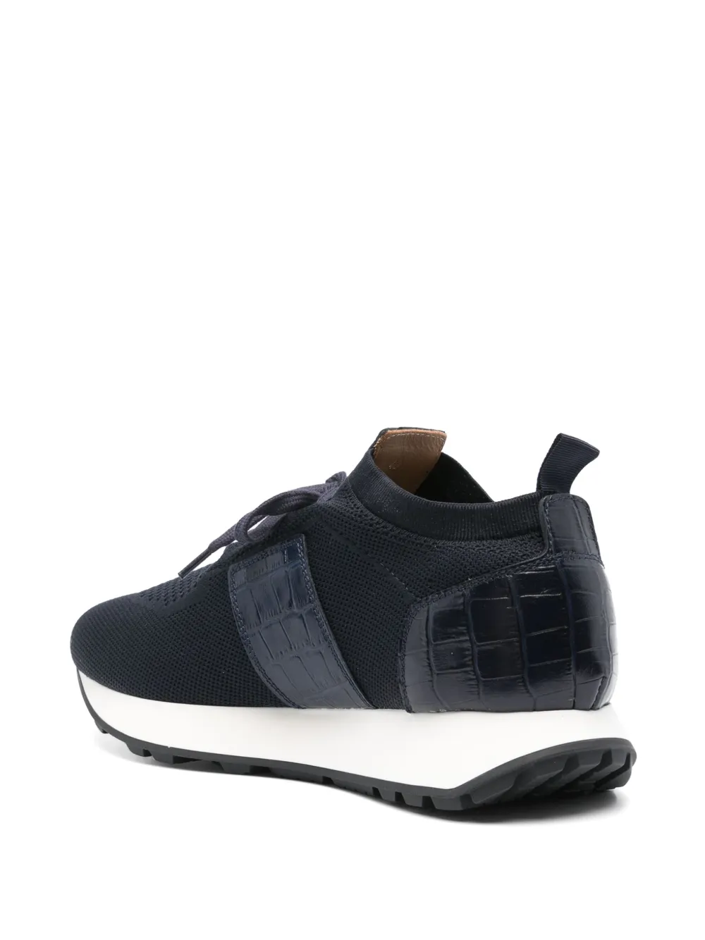 Кроссовки с тиснением под кожу крокодила Billionaire, синий
Кроссовки с тиснением под кожу крокодила Billionaire, синий