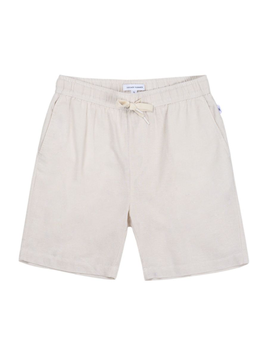 Шорты из льняной смеси с завязками Vintage Summer, песочный
Шорты из льняной смеси с завязками Vintage Summer, песочный