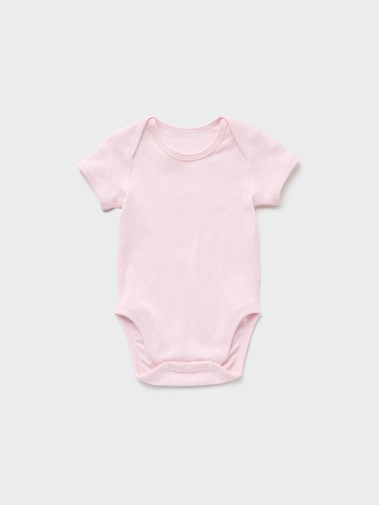Боди для новорожденных с короткими рукавами Uniqlo, цвет 10 розовый
Боди для новорожденных с короткими рукавами Uniqlo, цвет 10 розовый
