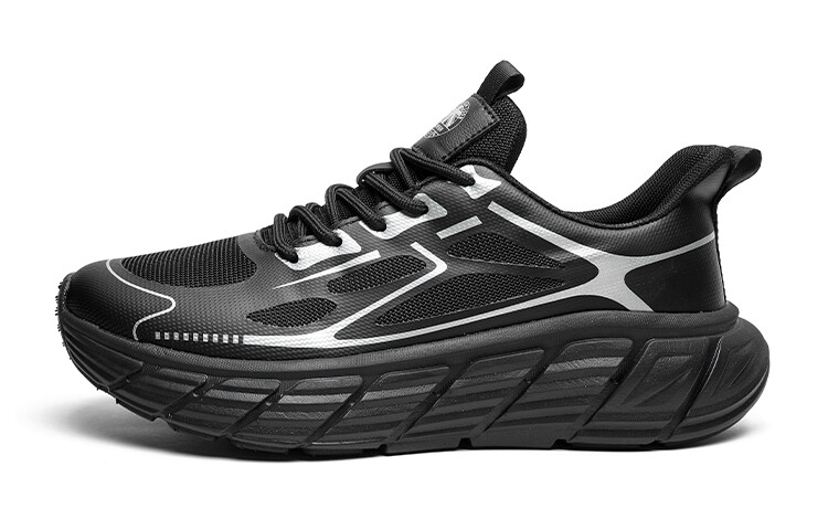 Кроссовки мужские толстые низкие Mulinsen, черный 
Кроссовки мужские толстые низкие Mulinsen, черный