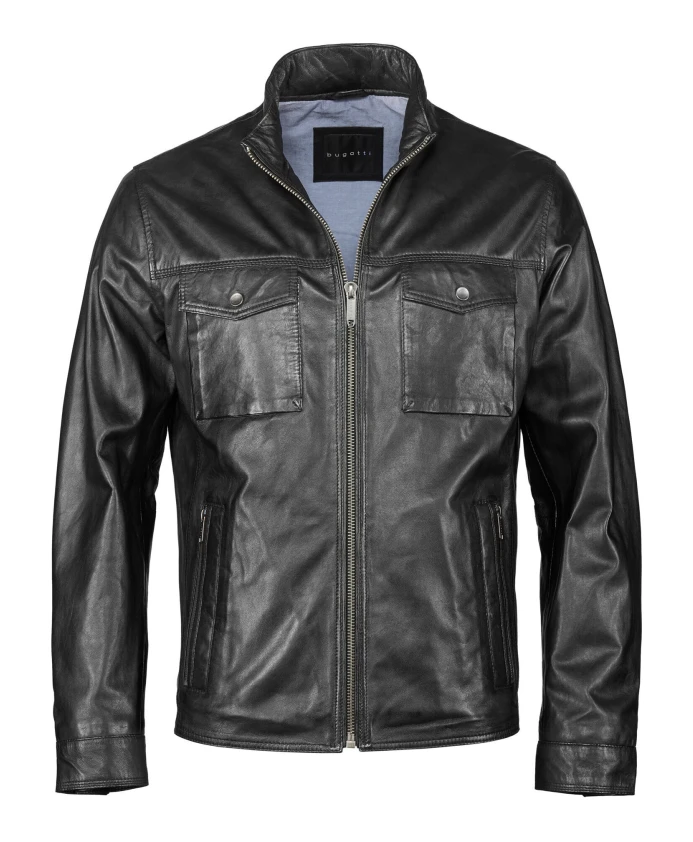 Элегантная кожаная куртка буниколо Bugatti, черный
Элегантная кожаная куртка буниколо Bugatti, черный