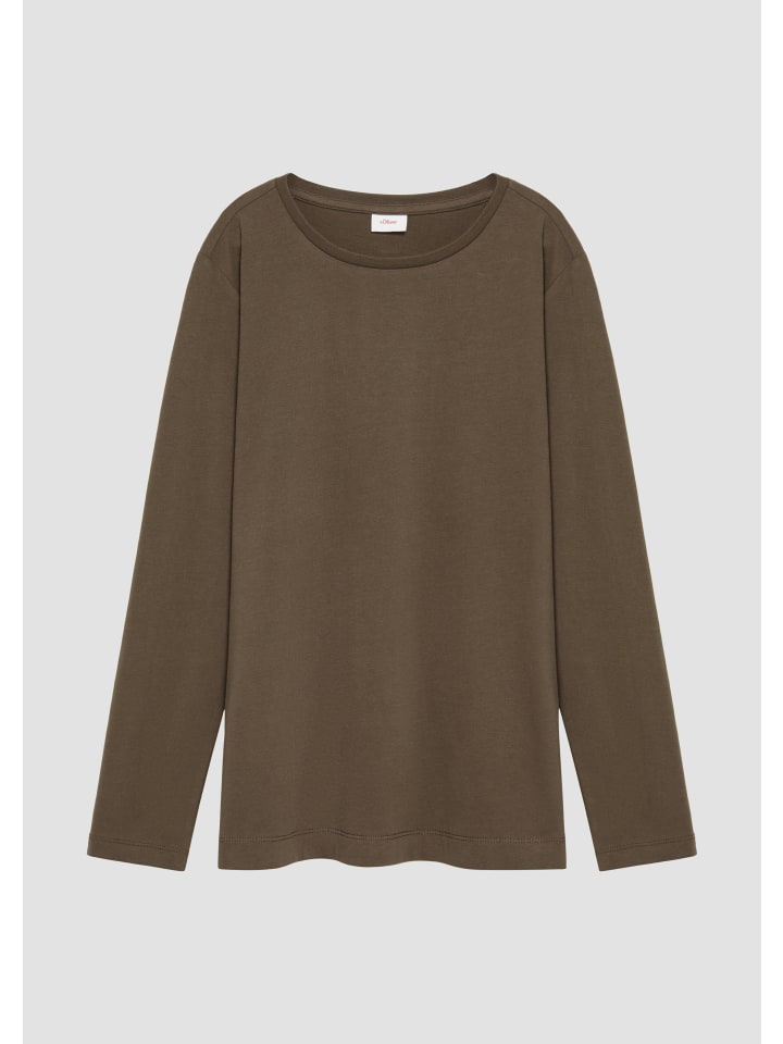 Футболка s.Oliver, коричневый
Футболка s.Oliver, коричневый