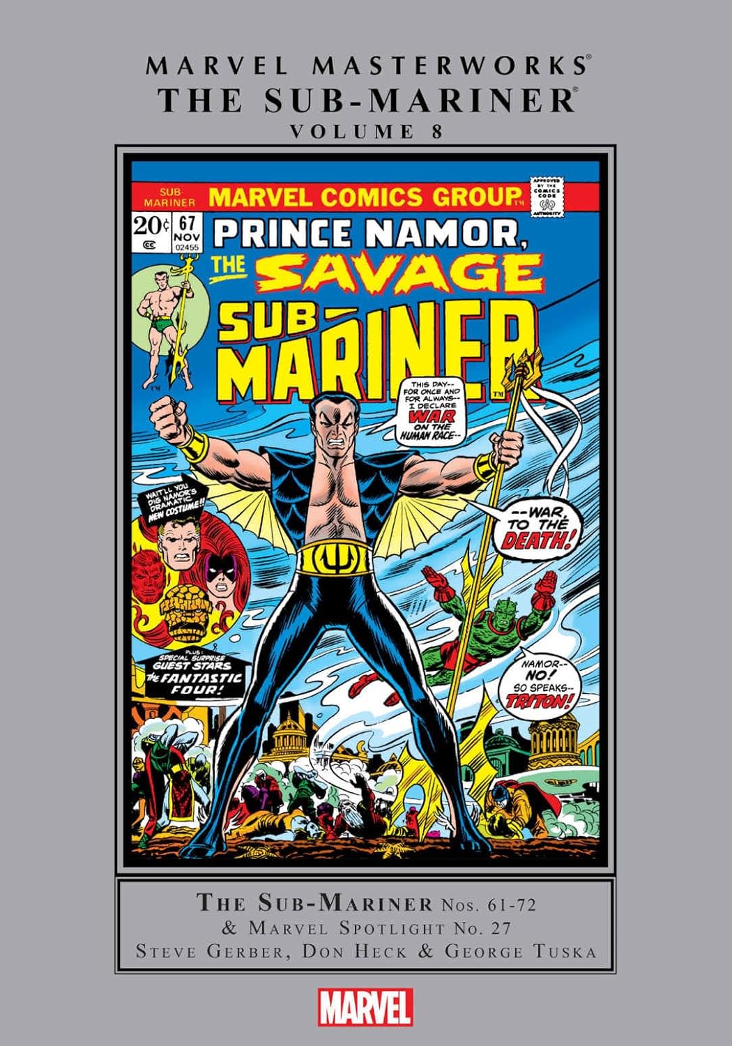 Marvel Masterworks The Sub-Mariner 8 (Marvel Enterprises)
Marvel Masterworks The Sub-Mariner 8 (Marvel Enterprises)
