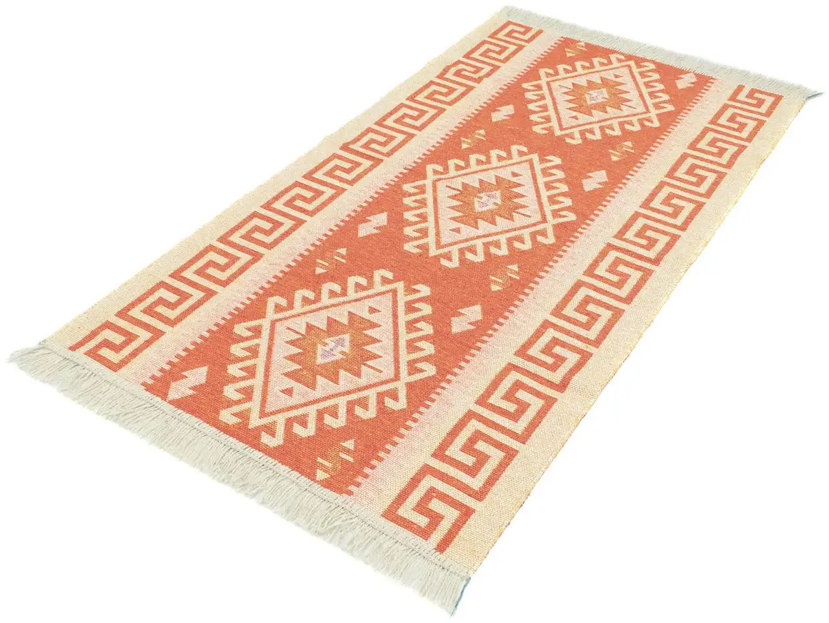 Ковер Morgenland из шерсти "Kilim Carpet Phoenix", прямоугольный, чистый хлопок 60х150 см, цвет Orange
Ковер Morgenland из шерсти "Kilim Carpet Phoenix", прямоугольный, чистый хлопок 60х150 см, цвет Orange