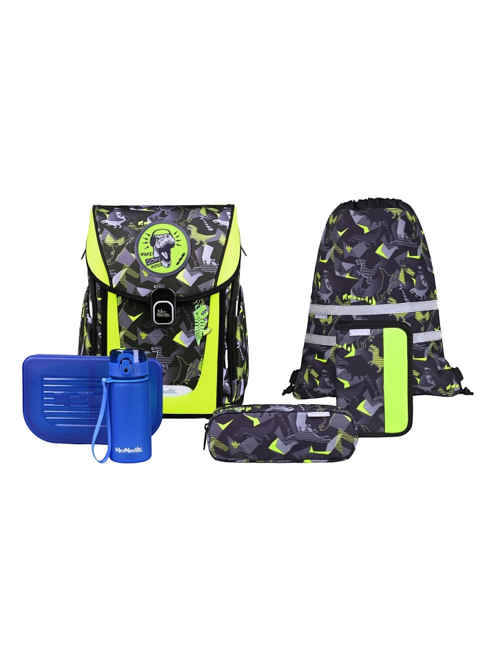 McNeill Набор школьных принадлежностей Primo из 8 предметов в стиле «Парк динозавров»
McNeill Набор школьных принадлежностей Primo из 8 предметов в стиле «Парк динозавров»