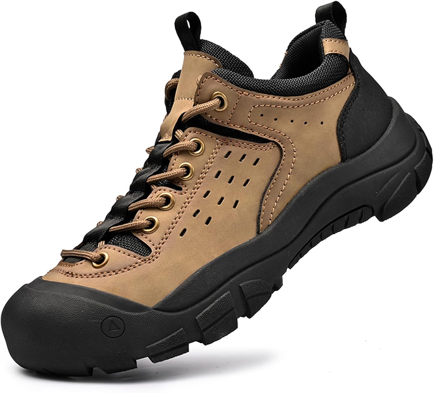 Мужские низкие кожаные туристические кроссовки, легкие, дышащие, с нескользящей подошвой для трекинга, удобные, прочные, для активного отдыха и повседневной носки, с защитным носком для прогулок, кемпинга и путешествий Wdczya, хаки
Мужские низкие кожаные туристические кроссовки, легкие, дышащие, с нескользящей подошвой для трекинга, удобные, прочные, для активного отдыха и повседневной носки, с защитным носком для прогулок, кемпинга и путешествий Wdczya, хаки