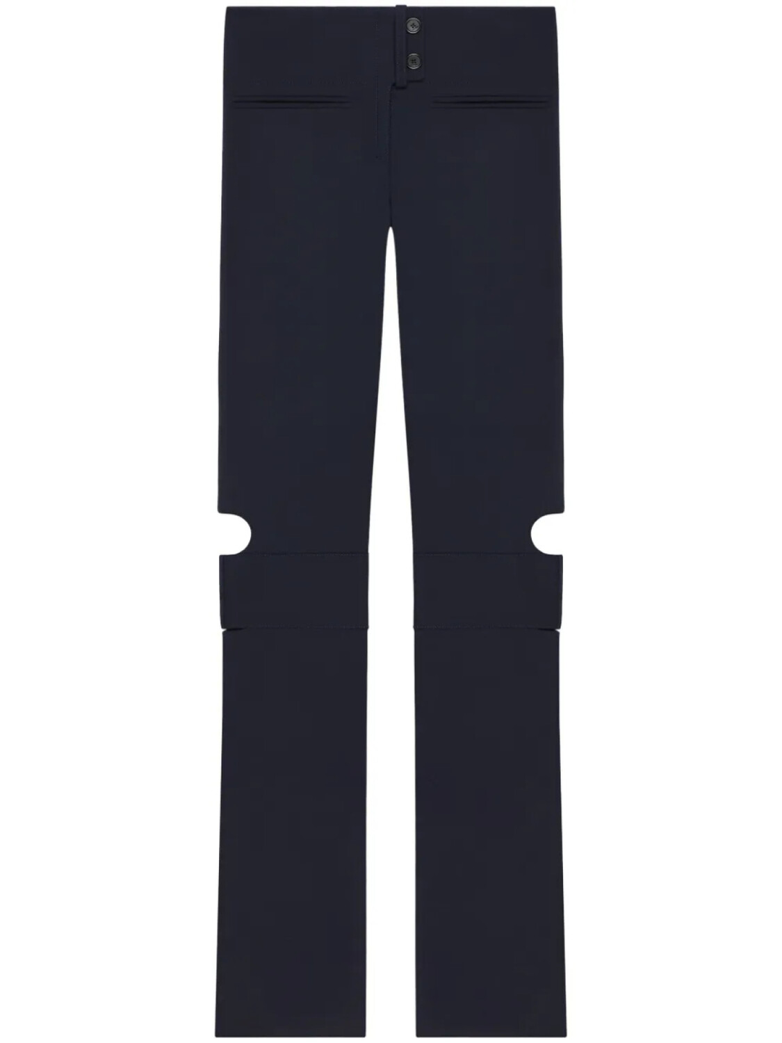 Courrèges брюки с пряжками, синий
Courrèges брюки с пряжками, синий