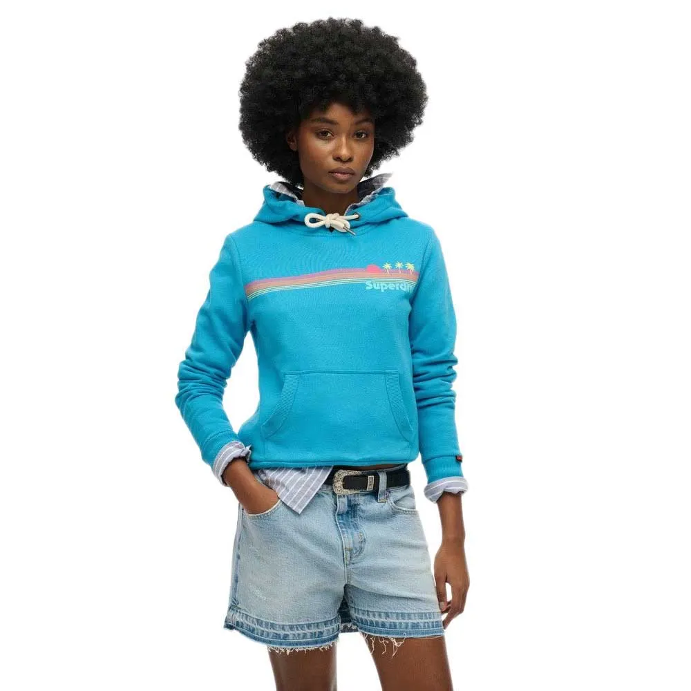 Худи Superdry Rainbow Stripe, синий
Худи Superdry Rainbow Stripe, синий