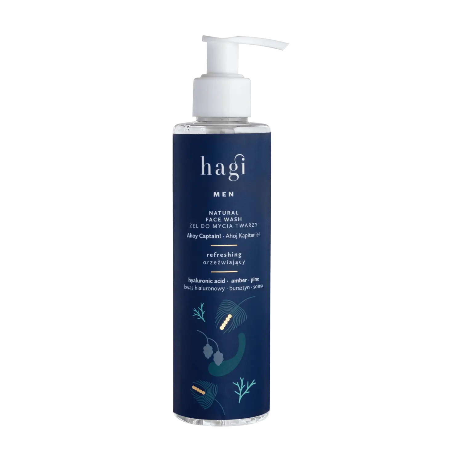 Ухаживающий гель для умывания лица Hagi Ahoj Kapitanie, 200 мл
Ухаживающий гель для умывания лица Hagi Ahoj Kapitanie, 200 мл