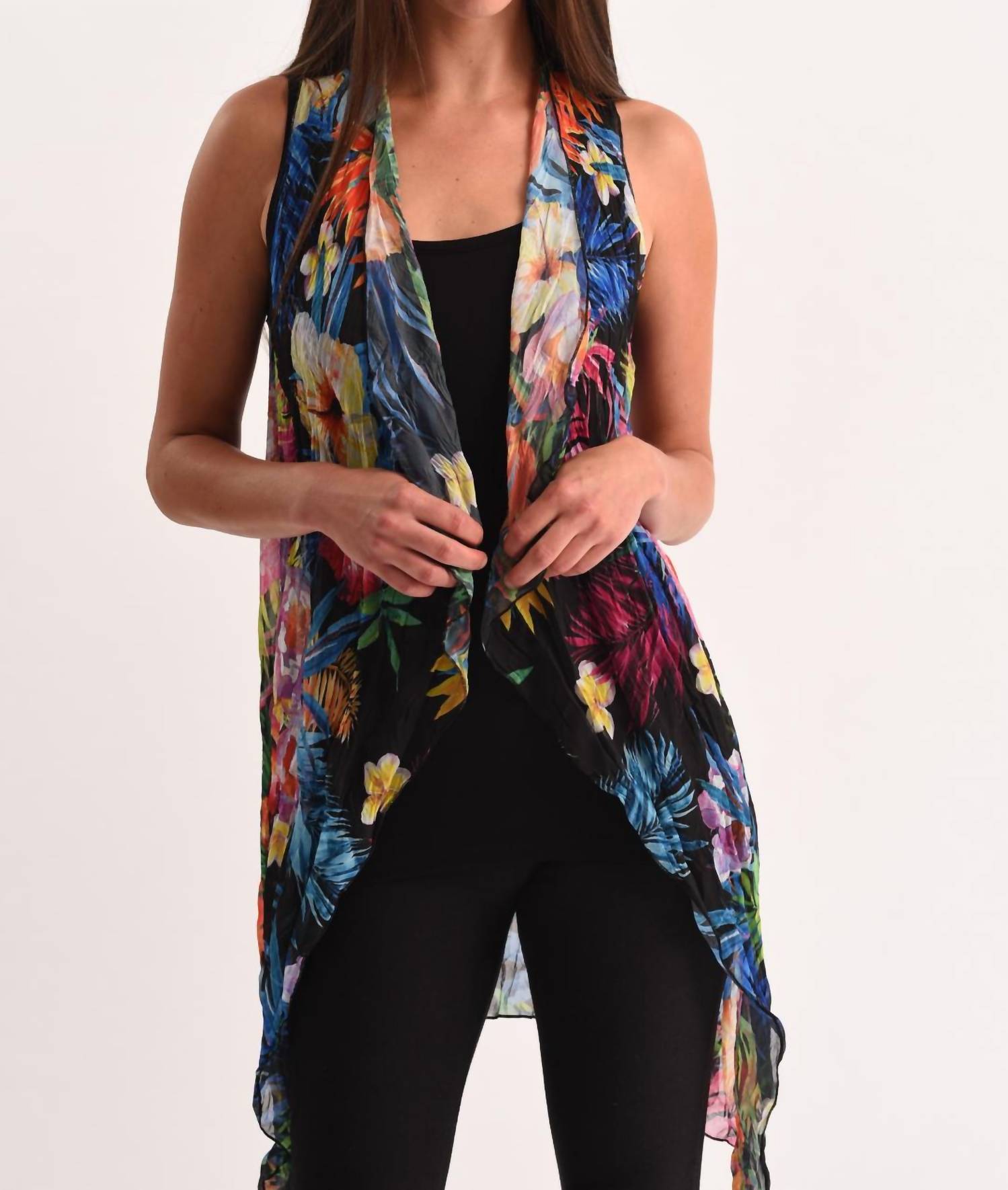 Жилет Tropical Paradise в цвете Multi ANGEL, Черный, Жилет Tropical Paradise в цвете Multi ANGEL
Жилет Tropical Paradise в цвете Multi ANGEL, Черный, Жилет Tropical Paradise в цвете Multi ANGEL