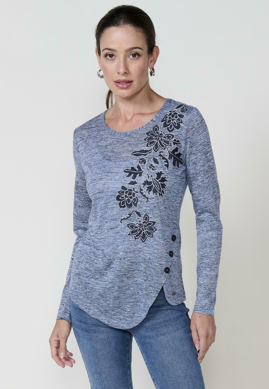 Топ Koroshi MANGA LARGA CUELLO REDONDO, Dark Blue
Топ Koroshi MANGA LARGA CUELLO REDONDO, Dark Blue