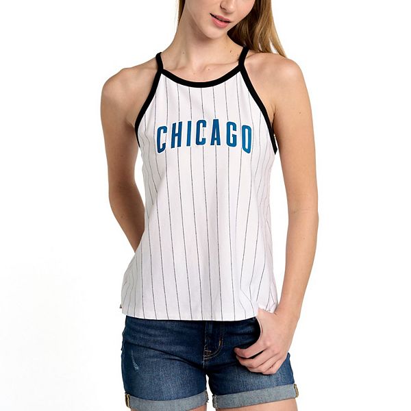 Женский белый топ Chicago Cubs Nahla Lusso
Женский белый топ Chicago Cubs Nahla Lusso