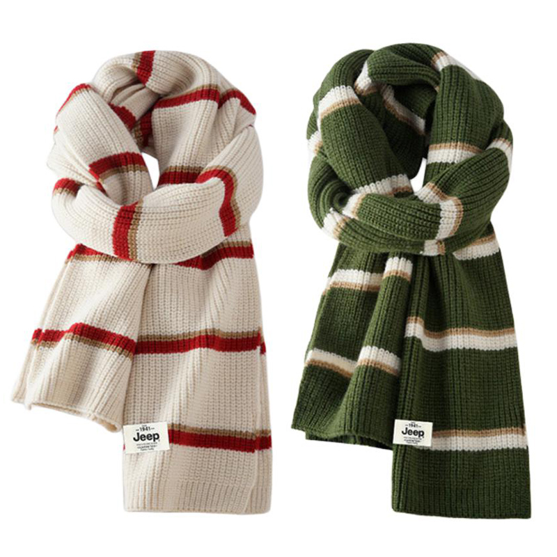 Jeep Вязаный шарф унисекс, 2 Pack (Ecru+Green) 
Jeep Вязаный шарф унисекс, 2 Pack (Ecru+Green)