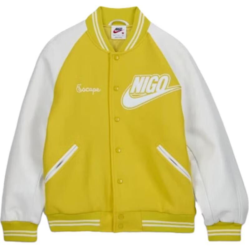 Куртка X Nigo NRG Varsity Nike, желтый
Куртка X Nigo NRG Varsity Nike, желтый