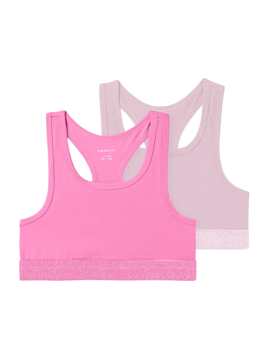 Бюстгальтер-бралетт NAME IT, розовый/пастельно-розовый
Бюстгальтер-бралетт NAME IT, розовый/пастельно-розовый