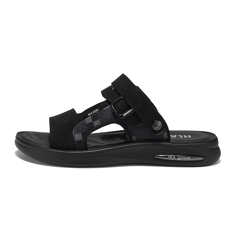 HLA Тапочки-слайды мужские черные
HLA Тапочки-слайды мужские черные