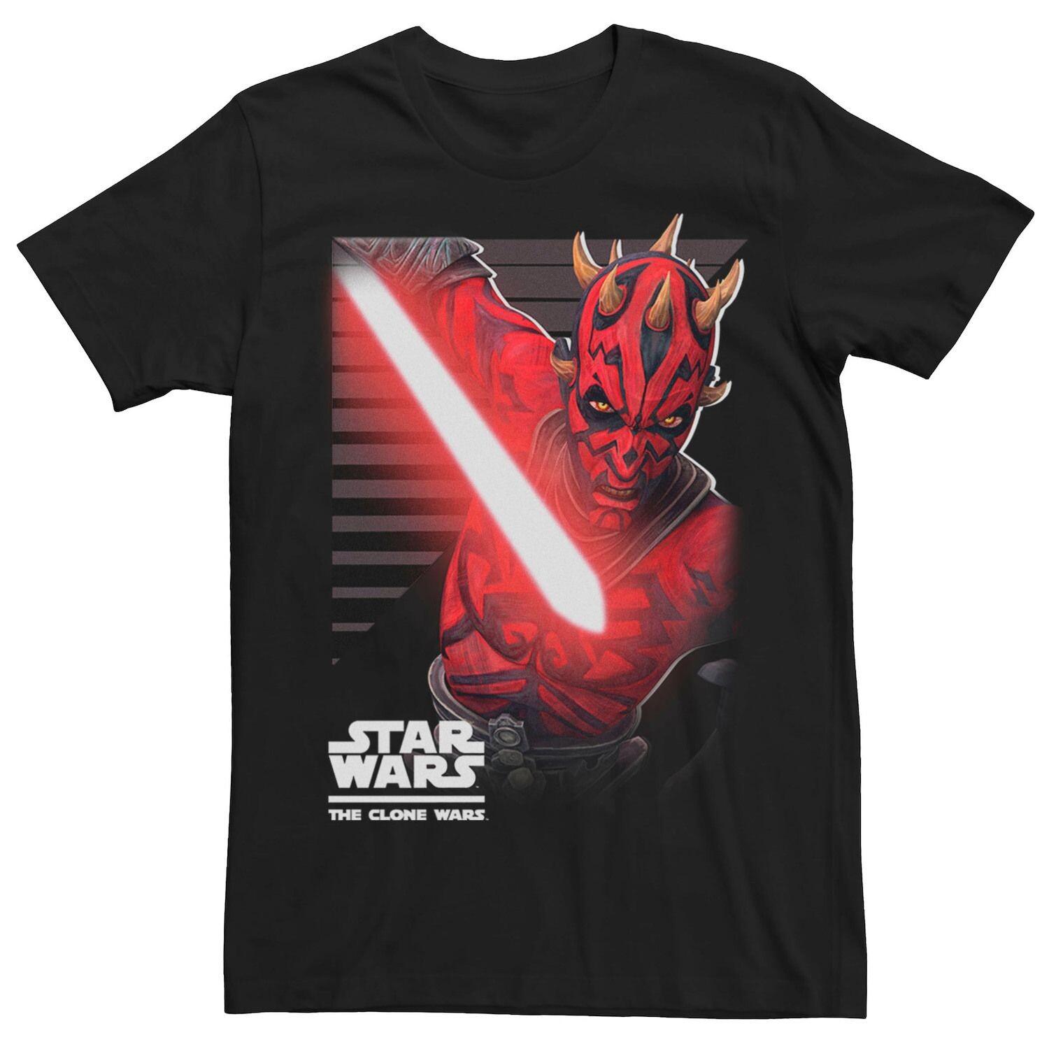 Мужская футболка Star Wars Clone Wars Maul Strikes Tee Licensed Character
Мужская футболка Star Wars Clone Wars Maul Strikes Tee Licensed Character